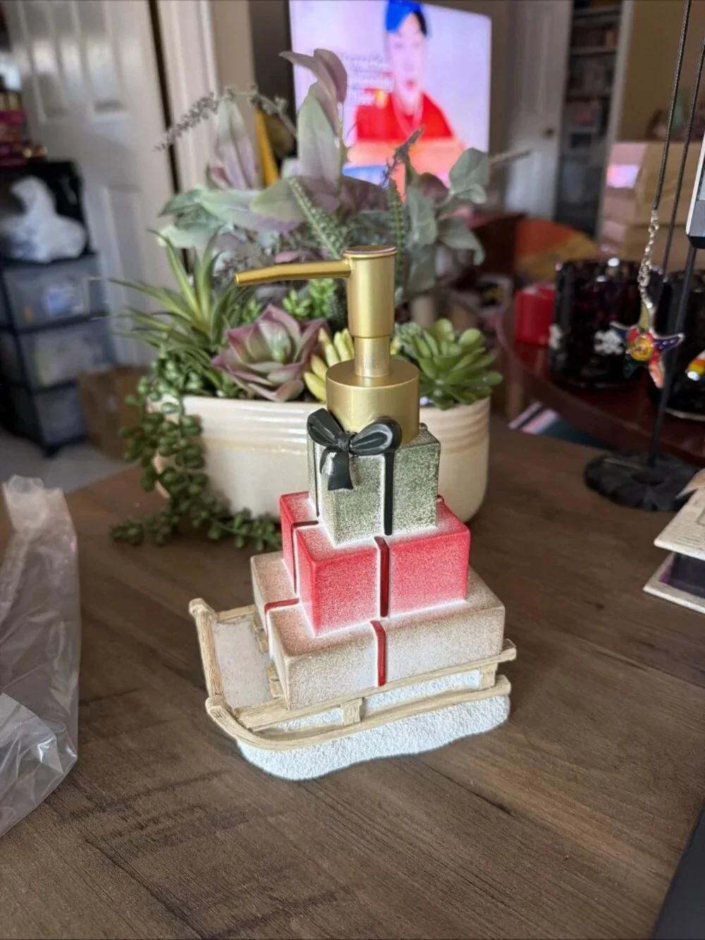 Avanti Holiday Countdown Soap/Lotion Dispenser